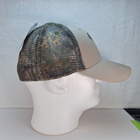South Carolina Hunting Trucker Snapback Hat Cap Camo Beige Mesh-Back Realtree - Picture 6 of 8